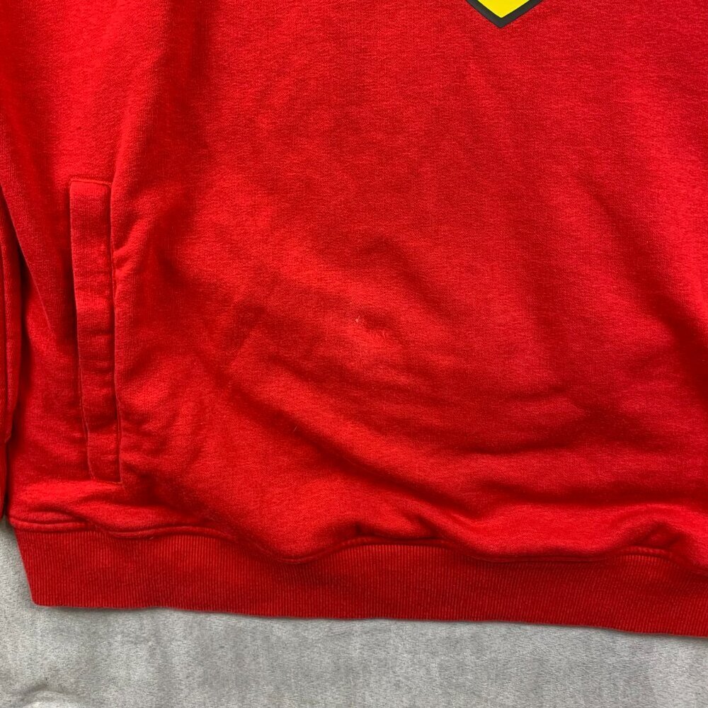 Puma Ferrari Men Sweater 2XL Red Hoodie Long Sleeve Big Logo Luxury Cars Italian - Picture 3 of 11
